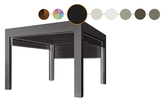 Struxure pergola color options